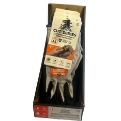 8 PairsGRX Cut Series Cut Resistant Gloves Dipped Coated Palm GRXCUT 735 Size XL
