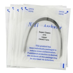 100Pcs Dental Orthodontic Niti Arch Wire Round Super Elastic 012-020 Upper Lower