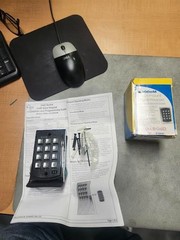Linear 2000EM Flush-Mount Durable Metal Access Control Keypad