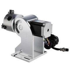OMTech Rotaion Axis Cylinder Rotary for 20W 30W 50W Fiber Laser Marking machine