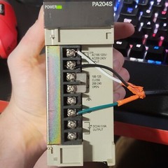 Omron Power Supply Unit C200HW-PA204S C200HWPA204S *No Cover* Free Shipping
