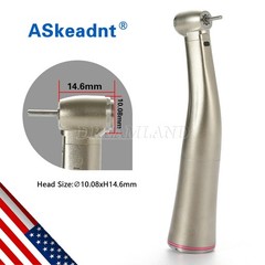 NSK Style LED Dental Electric Handpiece 1:5 Contra Angle Fiber Optic High Speed
