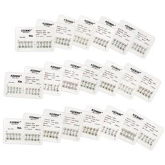 AZDENT Dental Orthodontic Brackets Braces / Supper Elastic Niti Arch Wires FDA