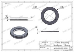 10 PCS NTA512 3/4” Thrust Needle Roller Bearing With Two Washers 7.92 x 19.05mm
