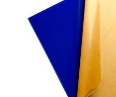 1/4″ (6mm) Navy Blue Acrylic Sheet 12″ x 12″ Cast Acrylic AZM Display