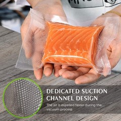 Vacuum Sealer Bags, 6 Rolls 11″x20′, 120Feet | Commercial Grade, BPA Free, Cu…
