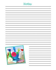 Spring Cleaning Planner
