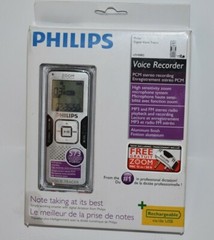 Philips LFH0882 Digital Voice Tracer 12 m/40 ft Zoom With Zoom MIC System