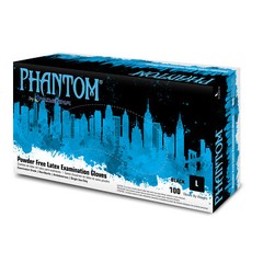 Adenna PHM918 Phantom Powder Free Exam Gloves, Black, X-Large, Pack of 90- Case