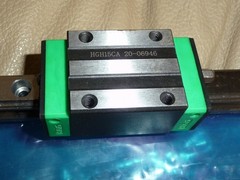 HIWIN HGR20 Linear Rail Guide L1500mm & 2pc Linear Slider Bearing HGH15CA