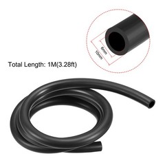 6mm ID 10mm OD Lubricating Oil Hose 1M/3.28FT for Fuel System Water Pipe Tubing