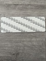 Do Not Enter Only Office Personal Wall or Door Acrylic Sign 9”x3”