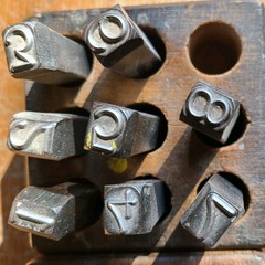 1/4″ & 3/8″ 71pc. Letter & Number Stamp Punch Sets Alloy Steel Metal