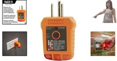 Hand-Powered GFCI Tester with Wide Operating Temperature – Klein Tools Quality