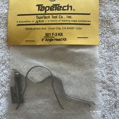 TapeTech 3 Angle Head Repair Kit 501 F-3 New In Package