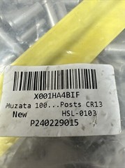 Muzata Stainless Steel Protective Sleeve CR13, Lot of 100, NIB/FREE SHIP!