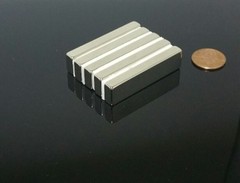 5 Neodymium Rare Earth N52 Bar Magnet 5,000 Gauss Super Strong 2″ x 1/2″ x 1/4″