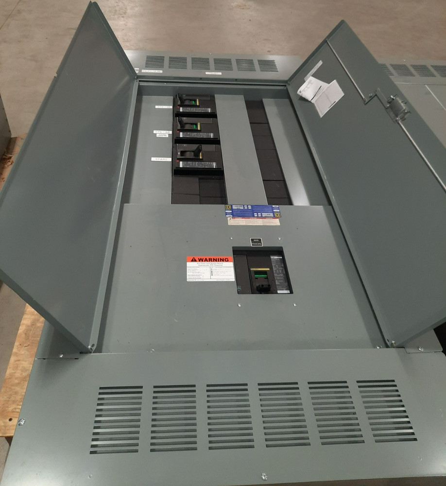 Square D I-Line Panelboard – 600A 480V 3PH 3W MCB – Indoor – Used