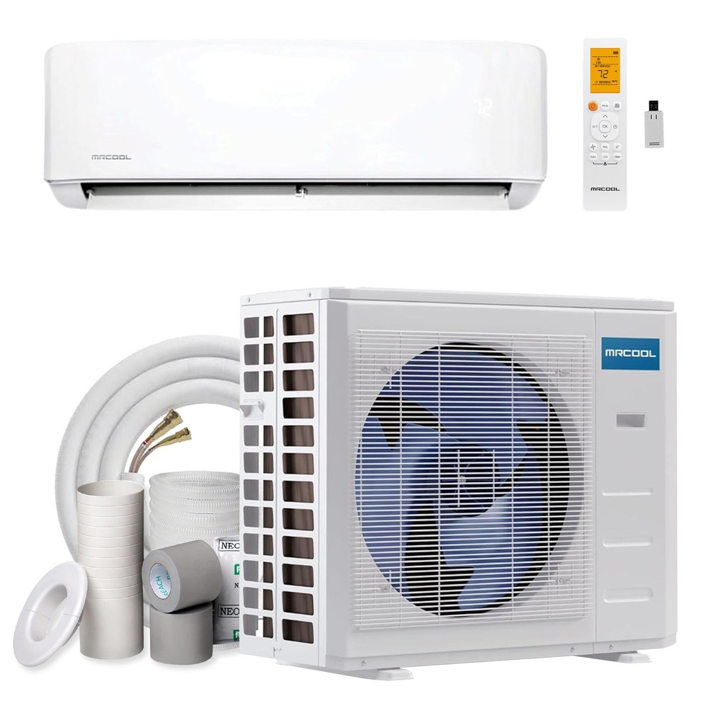 MRCOOL 12,000 BTU DIY Ductless Mini-Split Smart WiFi Air Handler/Condenser 115V
