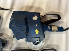 SATO AVERY DENNISON 216 Price Sticker Gun Retail Store Blue 2 Line Lot Of 3