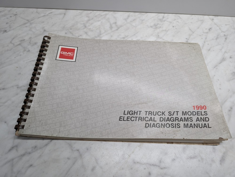 1990 S T TRUCK MODELS X-9044 ELECTRICAL DIAGRAMS DIAGNOSIS MANUAL