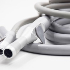 Dental Universal Saliva Ejector Suction Valves Adaptor 360° Swivel & 1.55m Hose