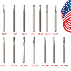 Dental Carbide Burs Surgical Burr Carbide FG 19mm FGOS FG SL 25mm 557 6 8