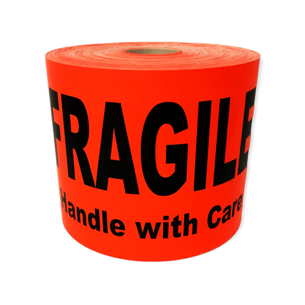 4×6 Fragile Handle with Care Labels Red Shipping Pallet Stickers (2) RLS 200 EA