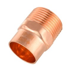 10 PCS EFIELD 3/4″ C x 3/4″ MNPT Copper Male Adapter Fittings, Lead Free