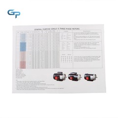2 HP General Electric Motor 3 Phase 56C Frame 1800 RPM TEFC 230 / 460 Volt New