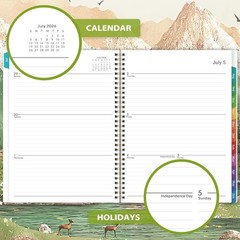 20262027 Academic Planner Weekly & Monthly Organizer with Tabs, 8.5×11 Size