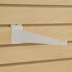 Dazzling Displays 12-Inch Slatwall Shelf Brackets
