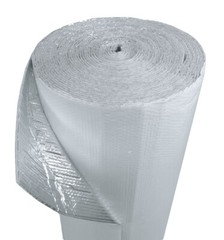 500sqft (4X125) Double Bubble White Reflective Foil Insulation R8 1/4inch SEAMS