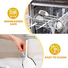 6-Piece Cooking Utensils Set, Stainl Steel Kitchen Utensils,