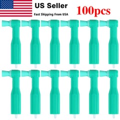 US Dental 1:1 LED Fiber Optic Internal Water Spray Contra Angle Handpiece SANDEN