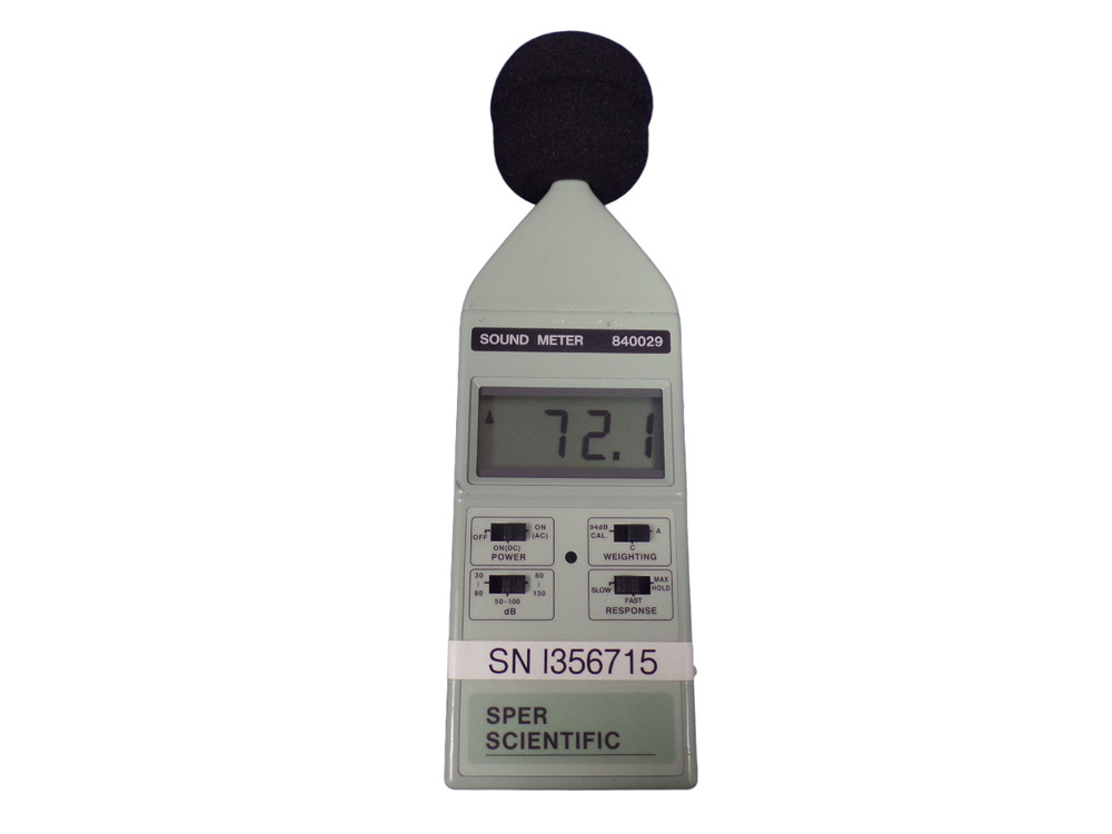 Sper Scientific 840029 Sound Meter – Free shipping