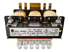 Allen-Bradley 1321-3R4-B 150135 4 A 6.5 mH 3-Phase Line Reactor