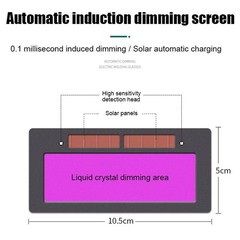 For Welding Welder Glasses Mask Solar Auto Darkening Welding Helmet Eyes Goggle