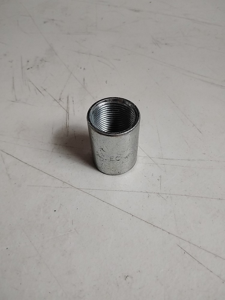 Rigid Conduit Coupling Galvanized Steel 3/4″
