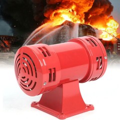 110V Industrial Air Raid Horn Type Loud 140db Air Raid Sound Siren Alarm NEW!