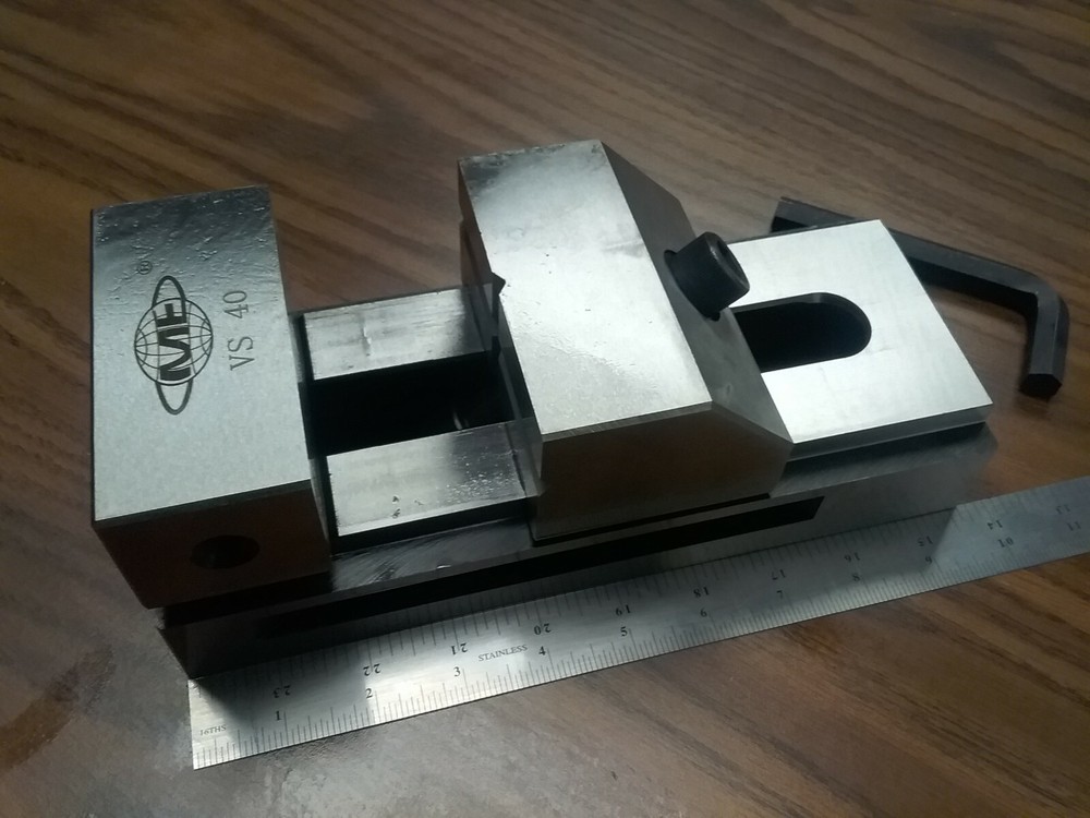 4″X9-3/4″ TOOL MAKER’S PRECISION SCREWLESS VISE #705-04