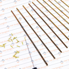 2.0mm Maxillofacial Mini Plates 40Holes With Cross Head Screw 81Pcs Set Ti