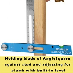 Roof Square,Angle Finder Tool,Aluminum Alloy Squangle,Multifunction Framing S…