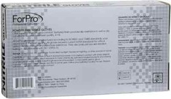 Set of 1st Choice Black Nitrile Disposable 3 Mil / Forpro Black M Nitrile 4 Mil