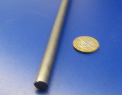 4140 Alloy Steel CF Rod Round Bar, 3/8″ Dia. x 1 Ft Length, 6 Units, 6 Ft
