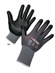 12 Pair Diesel Safety Gloves Latex or Nitrile Coated Grip Cut Resistant Gloves