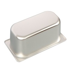 6 Pack 6″ Deep Hotel Pans Steam Table Pan Stainless Steel 1/3 Size with Lid