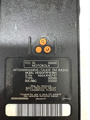 Motorola MTS2000 H01SDF9PW1BN UHF 470-512 – No Battery NO Antenna “Screen Issue”