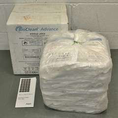 EXPIRED 12/2025 – (200) Bioclean 12″ Disposable Gloves BASL, Size L / 9, ISO 4
