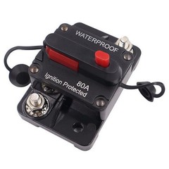 Circuit Breaker Audio Fuse 20A-300A Amp 12V-48V DC Car Boat Manual Reset Switch